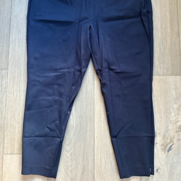 TALBOTS WOMENS ZIPPER ACCENT FULL LENGTH PULL ON PANTS - Picture 4 of 4